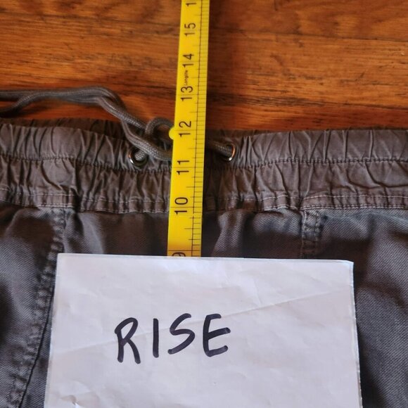 JAMES PERSE Surplus Drawstring Linen Blend Utility Crop Pant - Picture 5 of 8